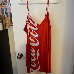 Parade Coca-Cola Silk Mini Dress XL